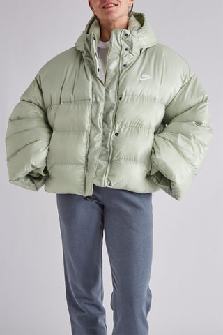 Anorak con capucha - Verde agua - Nike