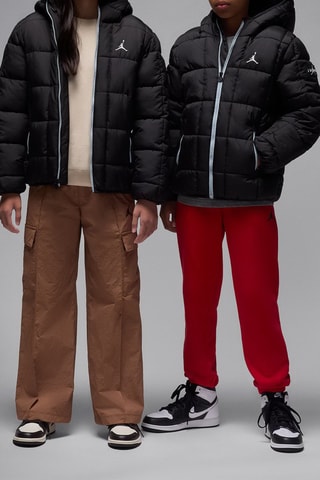 Anorak con capucha Essential - Negro