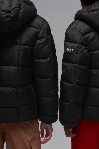 Anorak con capucha Essential - Negro