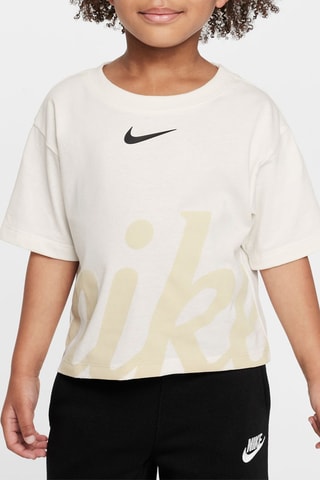 Camiseta - Blanco y marfil