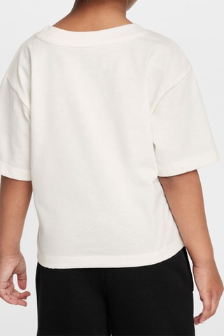 Camiseta - Blanco y marfil