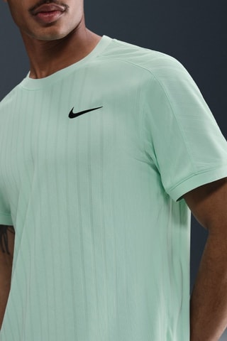 Camiseta de tenis Slam - Verde agua