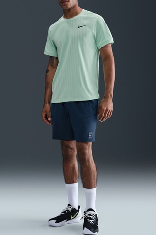 Camiseta de tenis Slam - Verde agua