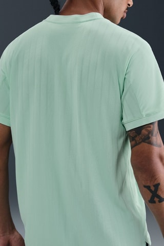 Camiseta de tenis Slam - Verde agua