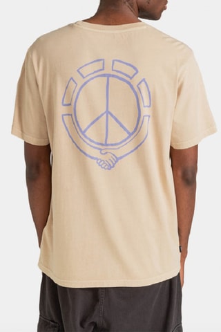 Camiseta de algodón orgánico - Beige