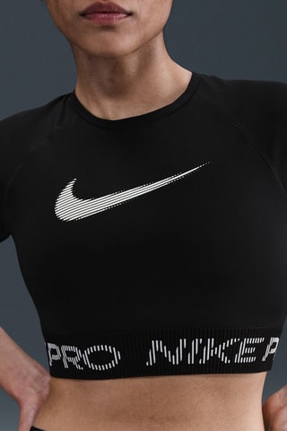 Camiseta cropped Pro - Negro