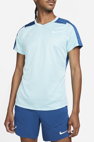 Camiseta - Celeste y azul cobalto