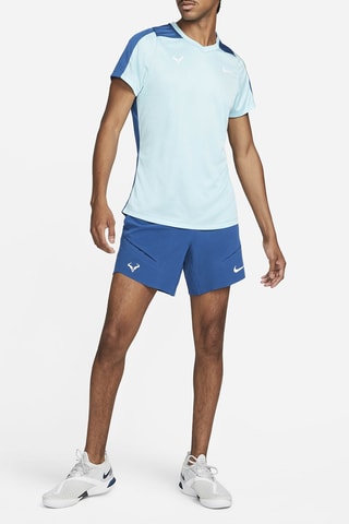 Camiseta - Celeste y azul cobalto