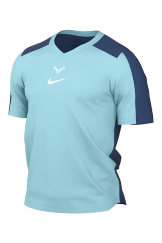 Camiseta - Celeste y azul cobalto