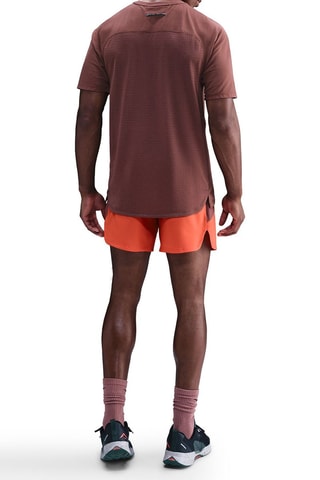 Camiseta de running Solar Chase - Rojo teja