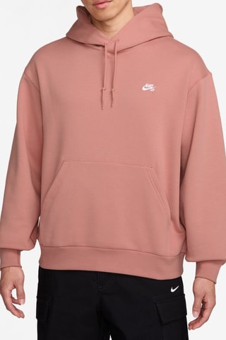 Sudadera polar de skate Nike SB - Rojo