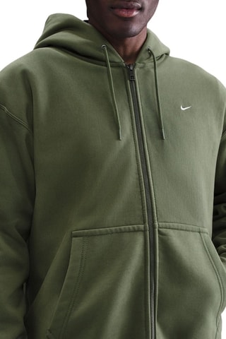 Sudadera con capucha - Verde oliva