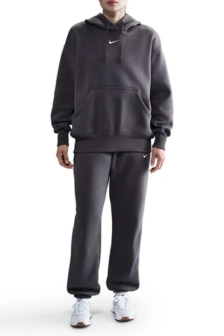 Sudadera con capucha Phoenix Fleece - Negro y blanco
