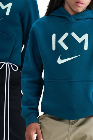 Sudadera con capucha Kylian Mbappé - Azul petróleo