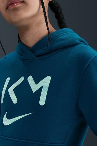 Sudadera con capucha Kylian Mbappé - Azul petróleo