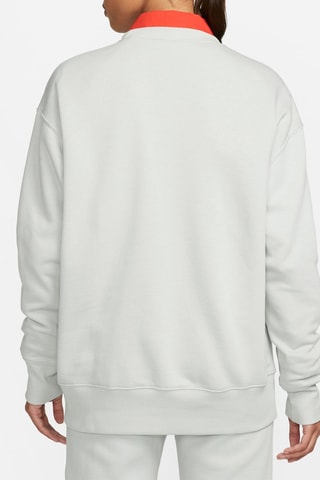 Sudadera polar de fútbol Nike Sportswear Phoenix - Blanco
