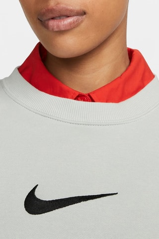 Sudadera polar de fútbol Nike Sportswear Phoenix - Blanco
