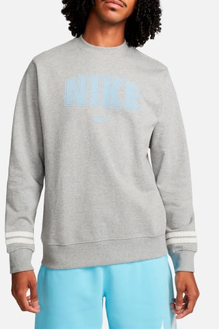 Sudadera polar - Gris claro jaspeado - Nike