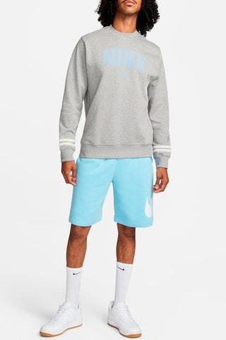 Sudadera polar - Gris claro jaspeado - Nike