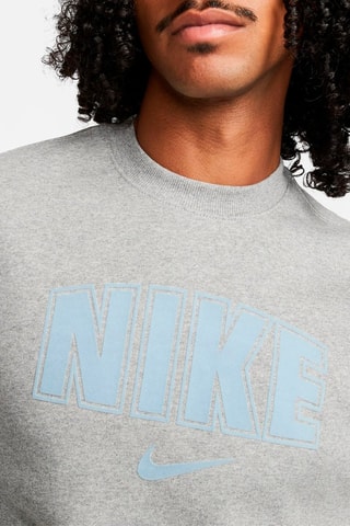 Sudadera polar - Gris claro jaspeado - Nike