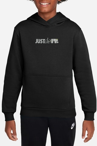 Sudadera polar con capucha - Negro - Nike