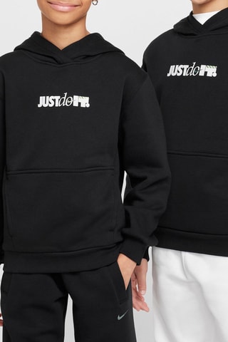 Sudadera polar con capucha - Negro - Nike