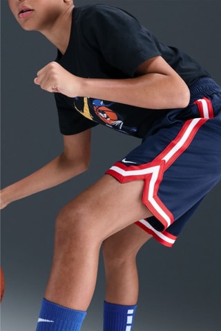 Short de baloncesto DNA - Azul marino