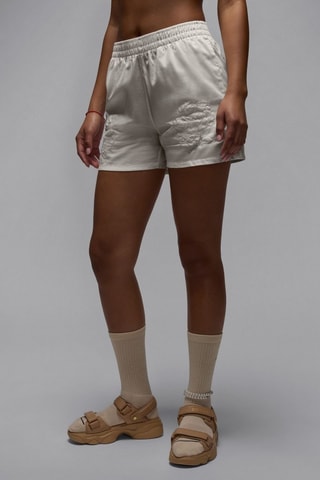 Short de tiro alto Flight - Blanco