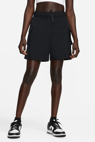 Short ancho de tiro alto - Negro - Nike