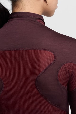 Body mono de lana - Rojo oscuro - Nike
