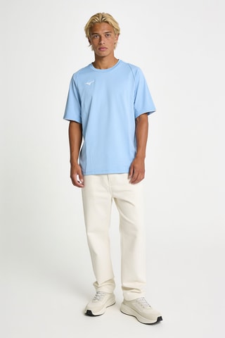 Camiseta Mizuno - Azul claro