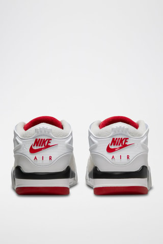 Air Jordan 4 Rm (Gs) de piel - Blanco y negro