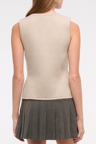 Gilet sans manches - Beige
