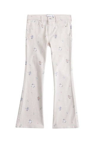 Pantalon flare - Beige