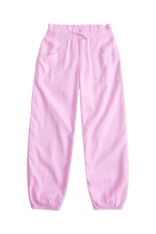 Jogging en lin - Lilas