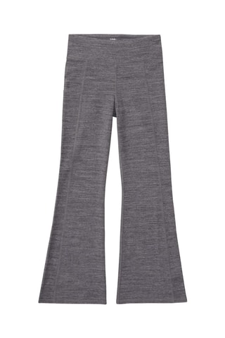 Pantalon flare - Gris