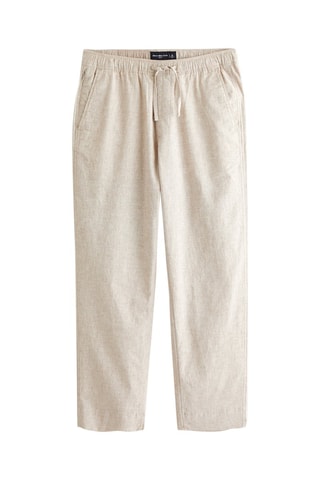 Pantalon loose - Beige chiné