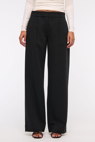 Pantalon wide legs - Noir