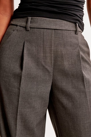 Pantalon tapered - Gris foncé