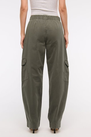Pantalon cargo relaxed - Kaki