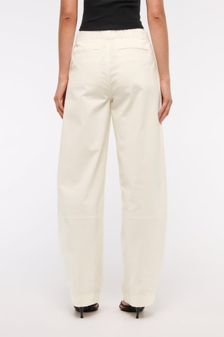 Pantalon relaxed - Ecru