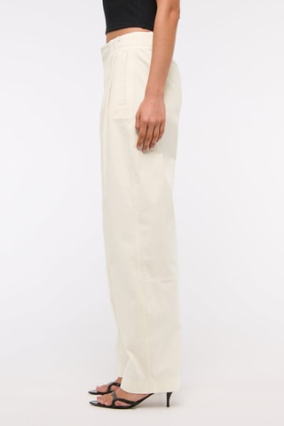 Pantalon relaxed - Ecru