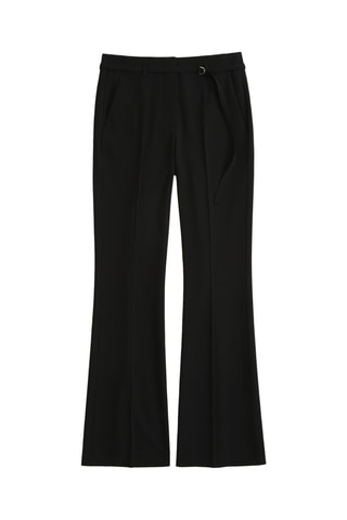 Pantalon flare - Noir