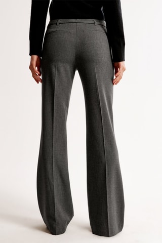Pantalon flare - Gris foncé
