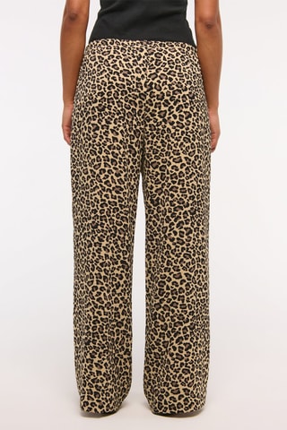 Pantalon wide legs - Marron