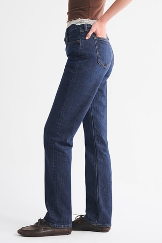 Jean straight - Bleu foncé