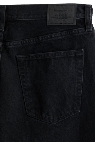 Jean baggy taille basse - Noir