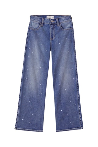Jean wide legs - Bleu
