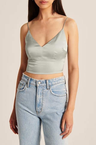 Crop top - Vert d’eau