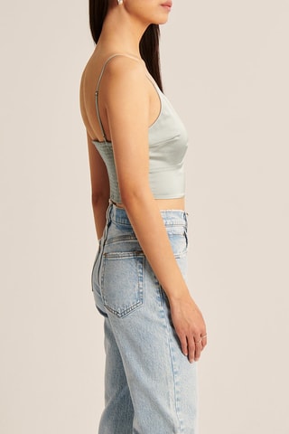 Crop top - Vert d’eau